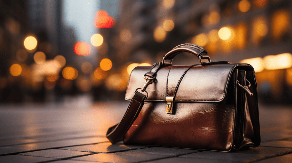 leather briefcase for lawyers